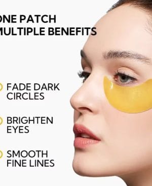 ⁦<h1 class="product_title entry-title">لانبينا - لاصقات العين الهيدرا-جل 24K ذهب</h1>⁩ - الصورة ⁦6⁩