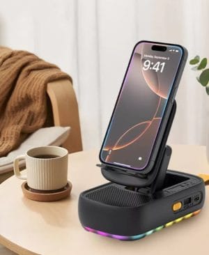 <h1 class="product_title entry-title">Mobile Holder With Speaker F15</h1> - Image 4