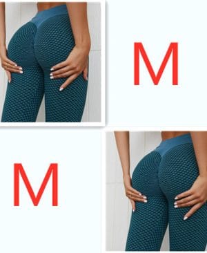 <h1 class="product_title entry-title">Plaid Leggings Fitness Yoga Pants Women's Seamless High Waist Breathable Gym Leggings</h1> - Image 3