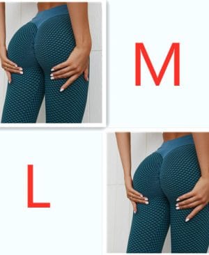 <h1 class="product_title entry-title">Plaid Leggings Fitness Yoga Pants Women's Seamless High Waist Breathable Gym Leggings</h1> - Image 9