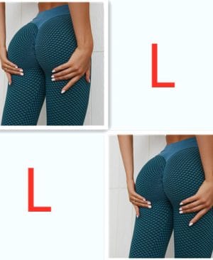 <h1 class="product_title entry-title">Plaid Leggings Fitness Yoga Pants Women's Seamless High Waist Breathable Gym Leggings</h1> - Image 5