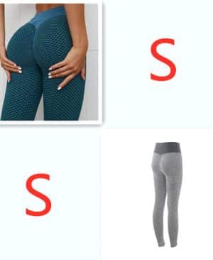 <h1 class="product_title entry-title">Plaid Leggings Fitness Yoga Pants Women's Seamless High Waist Breathable Gym Leggings</h1> - Image 8