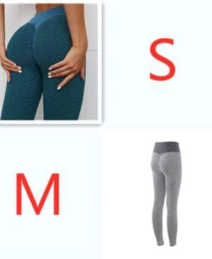 <h1 class="product_title entry-title">Plaid Leggings Fitness Yoga Pants Women's Seamless High Waist Breathable Gym Leggings</h1> - Image 6