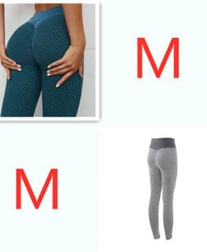 <h1 class="product_title entry-title">Plaid Leggings Fitness Yoga Pants Women's Seamless High Waist Breathable Gym Leggings</h1> - Image 4