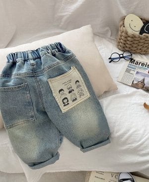 <h1 class="product_title entry-title">Fashion Personalized Children's Casual Jeans Printing</h1> - Image 3
