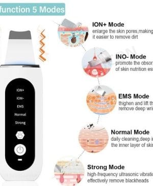 <h1 class="product_title entry-title">Shovel Skin Blackhead Ultrasonic Beauty Microcurrent Color Light</h1> - Image 4