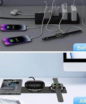 3-In-1 Foldable Wireless Fast Charger - Image 4