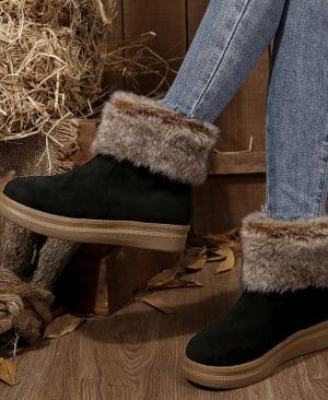 <h1 class="product_title entry-title">Women's Fleece-lined Cotton Snow Boots</h1> - Image 5