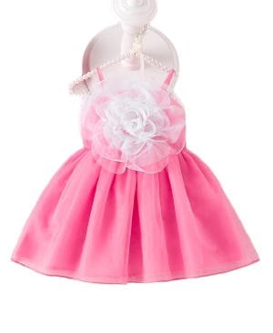 ⁦<h1 class="product_title entry-title">فستان أنيق مزين بالأزهار مع حمالات منتفخة</h1>⁩ - الصورة ⁦5⁩