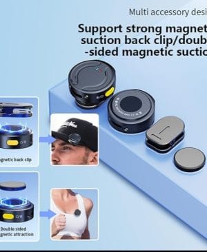 ⁦<h1 class="product_title entry-title">ميكروفون لاسلكي مع علبة شحن</h1>⁩ - الصورة ⁦3⁩