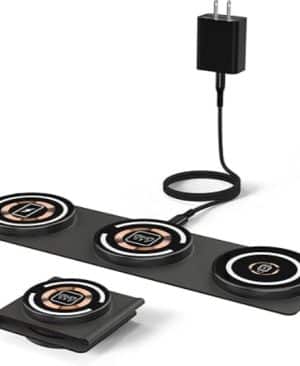 3-In-1 Foldable Wireless Fast Charger - Image 1