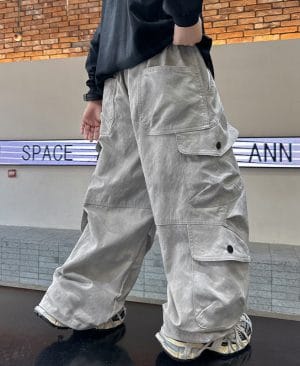 Boys Spring Clothing New Cargo Pants Trendy Handsome - Image 4