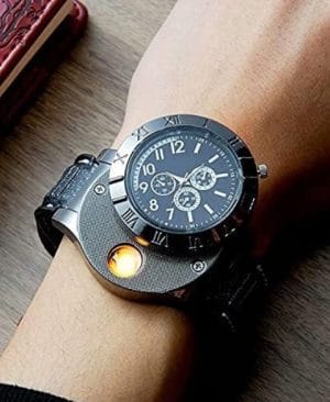 <h1 class="product_title entry-title">New Military USB Lighter Watch Men's</h1> - Image 4