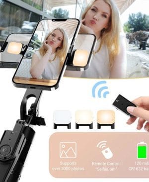 <h1 class="product_title entry-title">360 Rotating Pan Tilt Selfie Stick Tripod</h1> - Image 5