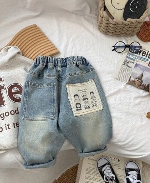 <h1 class="product_title entry-title">Fashion Personalized Children's Casual Jeans Printing</h1> - Image 5