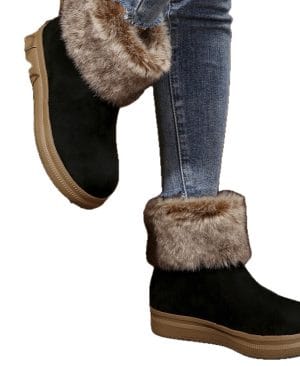 <h1 class="product_title entry-title">Women's Fleece-lined Cotton Snow Boots</h1> - Image 6