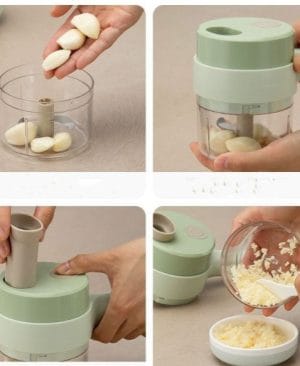 Household Multifunctional Wireless Electric Garlic Masher - Image 3