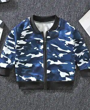 <h1 class="product_title entry-title">Boys And Girls Jackets Korean Baseball Uniforms Children's Babies Casual Western Style</h1> - Image 5