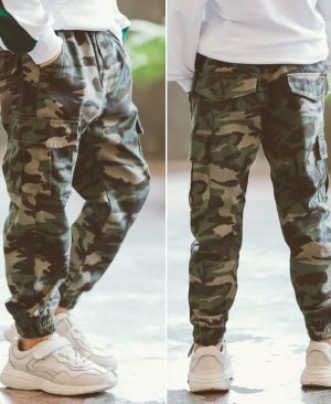 <h1 class="product_title entry-title">Children's Sports Military Camouflage Casual Trousers</h1> - Image 6