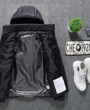 <h1 class="product_title entry-title">Winter Heated Jacket USB Electric Cotton Coat Zip-up Heater Thermal Clothing Heating Vest For Men</h1> - Image 8