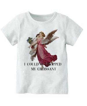 <h1 class="product_title entry-title">Printed Men's And Women's Short-sleeved T-shirt White</h1> - Image 4