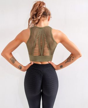 ⁦<h1 class="product_title entry-title">سوتيان رياضي نسائي مثير بفتحات شبكية</h1>⁩ - الصورة ⁦3⁩