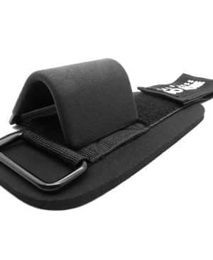 <h1 class="product_title entry-title">Weight Lifting Hook Grips Padded With Wrist Wraps Hand-Bar Powerlifting Gloves Heavy Duty Pull-ups Hooks Gym Training Straps</h1> - Image 4