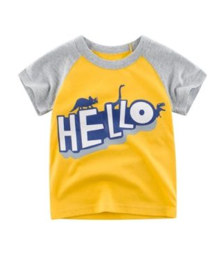 <h1 class="product_title entry-title">Children's Wear Summer New Korean Children's Boys Cotton T-shirt Men's Treasure In Children's Short Sleeves</h1> - Image 3