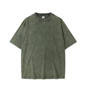 <h1 class="product_title entry-title">Washed Round Neck Short Sleeve Batik Children's T-shirt</h1> - Image 3