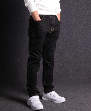<h1 class="product_title entry-title">Boys Jeans New Product Micro Stretch Comfortable Black Pants</h1> - Image 4