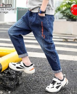 <h1 class="product_title entry-title">Boys' Denim Trousers Trousers Children's Clothing</h1> - Image 8