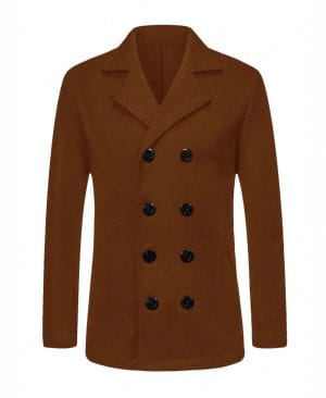 ⁦<h1 class="product_title entry-title">معطف رجال الأعمال غير الرسمي من الصوف</h1>⁩ - الصورة ⁦7⁩