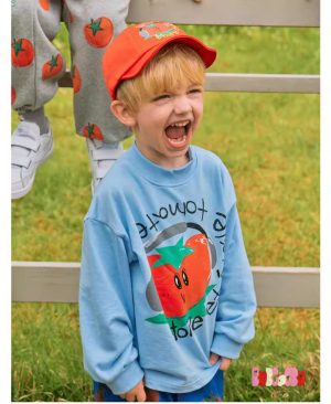 ⁦<h1 class="product_title entry-title">ملابس أطفال كاجوال فضفاضة بأكمام طويلة بطبعة كرتونية إنجليزية</h1>⁩ - الصورة ⁦6⁩