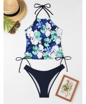 ⁦<h1 class="product_title entry-title">مايوه مطبوع بحمالة عنق قابلة للتعديل وخلفية مكشوفة سريع الجفاف</h1>⁩ - الصورة ⁦4⁩