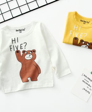 Cartoon children's long sleeve t-shirt bottoming shirt - Image 3