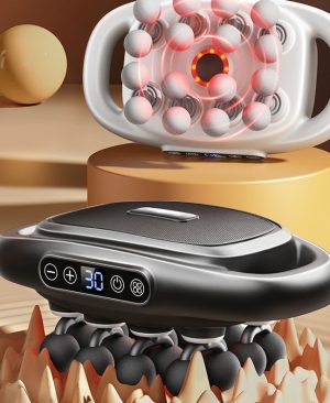 ⁦<h1 class="product_title entry-title">مساج للاسترخاء العضلي مسدس تدليك متعدد الرؤوس تدليك عميق للياقة البدنية للجسم مساج كهربائي للاسترخاء للظهر والكتفين والساقين والقدم 16 رأس</h1>⁩ - الصورة ⁦5⁩