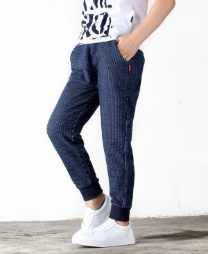 Boys' Trousers Girls' Knitted Children's Pants Casual Children's Jeans - Image 6