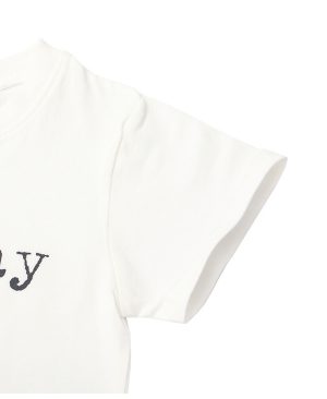 ⁦<h1 class="product_title entry-title">تيشيرت أطفال جديد بأكمام نصفية مطبوع عليه حروف باللون الماجنتا لعيد الميلاد</h1>⁩ - الصورة ⁦5⁩