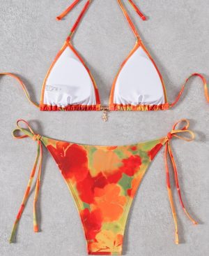 ⁦<h1 class="product_title entry-title">بيكيني نسائي قطعتين مطبوع</h1>⁩ - الصورة ⁦4⁩