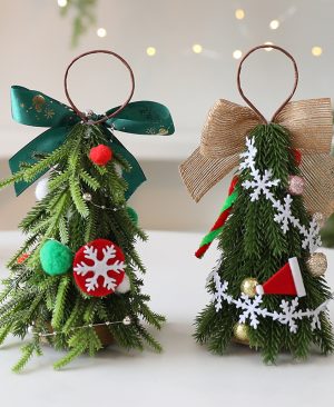 ⁦<h1 class="product_title entry-title">زينة شجرة عيد الميلاد الصغيرة - زينة عيد الميلاد DIY</h1>⁩ - الصورة ⁦4⁩