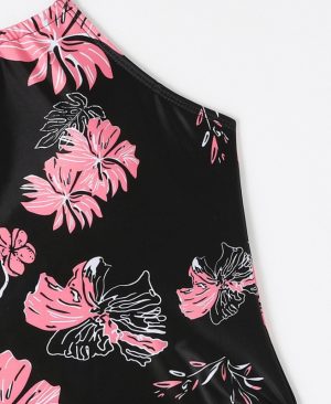 ⁦<h1 class="product_title entry-title">مايوه مطبوع بحمالة عنق قابلة للتعديل وخلفية مكشوفة سريع الجفاف</h1>⁩ - الصورة ⁦3⁩