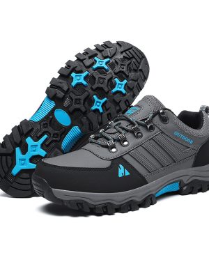 ⁦<h1 class="product_title entry-title">أحذية رجالية خريفية خارجية أحذية مشي منخفضة القمة مزودة بأربطة رياضية عادية</h1>⁩ - الصورة ⁦5⁩