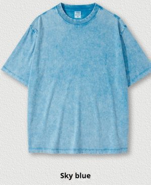<h1 class="product_title entry-title">Washed Round Neck Short Sleeve Batik Children's T-shirt</h1> - Image 8