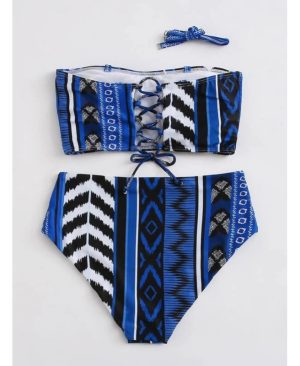 ⁦<h1 class="product_title entry-title">طقم بيكيني مثير بطبعة عصرية</h1>⁩ - الصورة ⁦3⁩