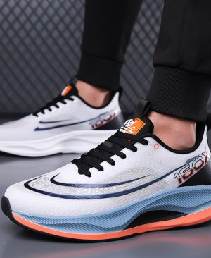 ⁦<h1 class="product_title entry-title">أحذية جري عصرية ذات سطح شبكي ونعال قابلة للتنفس للرجال</h1>⁩ - الصورة ⁦5⁩