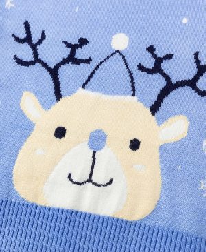 <h1 class="product_title entry-title">Christmas snowflake fawn sweater</h1> - Image 3