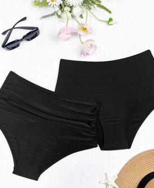 <h1 class="product_title entry-title">Womens 2-piece Set Of High-waisted Triangle Swim Trunks</h1> - Image 5
