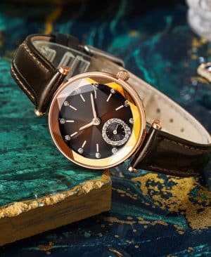 ⁦<h1 class="product_title entry-title">ساعة حزام ماسية للنساء</h1>⁩ - الصورة ⁦5⁩