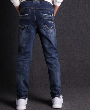 <h1 class="product_title entry-title">Boys Jeans New Product Micro Stretch Comfortable Black Pants</h1> - Image 6