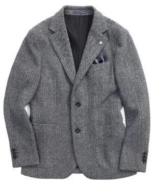 ⁦<h1 class="product_title entry-title">بليزر هيرينغبون من الصوف بأسلوب بريطاني للرجال - ملابس رسمية ذات حجم زائد - بدلة للأعمال والأزياء</h1>⁩ - الصورة ⁦3⁩